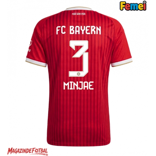 Bayern Munich Kim Min-jae #3 Tricou Fotbal Replică 2026-27 Femei Acasa Bayern Munich Kim Min-jae #3 Tricou Fotbal Replică 2026-27 Femei Acasa